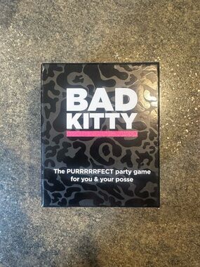 Amazon BAD KITTY Party Game - Black with Pink Accent